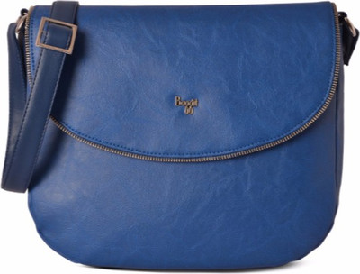 

Baggit Women Casual Blue PU Sling Bag