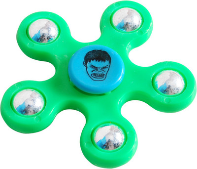 

Dealfinity Best Quality Fidget Hand Spinner toy with Hybrid Ceramic Bearing HK243(Green, Blue)