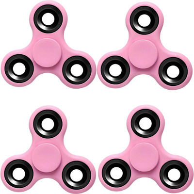 

Stealodeal |Pack of 4|Pink New Trendy Spinner Fidget(Pink)