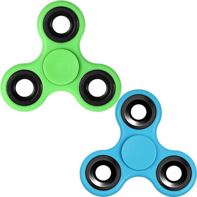 

Stealodeal Green and Blue Spinning Fidget Toys(Green, Blue)