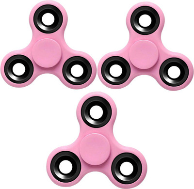 

Stealodeal |Pack of 3|Pink New Trendy Spinner Fidget(Pink)