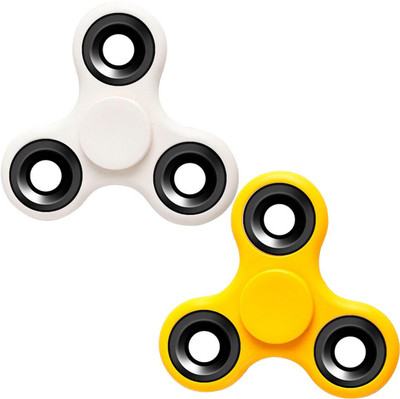 

Stealodeal White and Yellow Spinning Fidget Toys(White, Yellow)