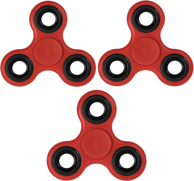 

Stealodeal |Pack of 3|Red New Trendy Spinner Fidget(Red)