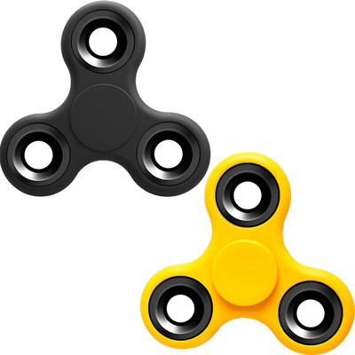 

Stealodeal Black and Yellow Spinning Fidget Toys(Black, Yellow)