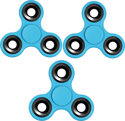 

Stealodeal |Pack of 3|Blue New Trendy Spinner Fidget(Blue)