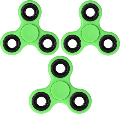 

Stealodeal |Pack of 3|Green New Trendy Spinner Fidget(Green)