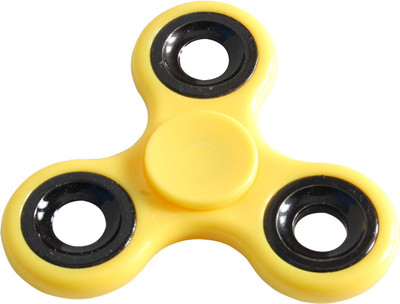 Dealfinity Best Quality Fidget Hand Spinner toy with Hybrid Ceramic Bearing HK240(Yellow)