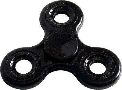 

Dealfinity Best Quality Fidget Hand Spinner toy with Hybrid Ceramic Bearing HK239(Black)
