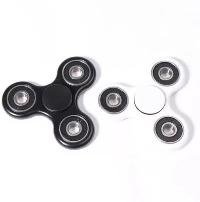 

Kanchan Toys Fidget Spinner Hand Spinner, EDC Spinner Fidget Toys, tri-spinner fidget, and Ultra Speed - Hybrid Ceramic Bearing Pack of 2(Multicolor)