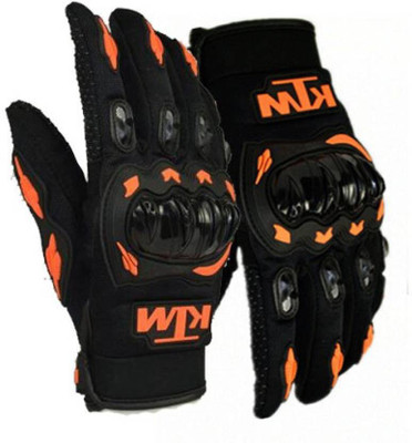 

Babji MKT MG Riding Gloves (, Black, Orange