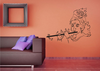 

Wall Guru  Home Décor wall Sticker(Pack of 1, Black
