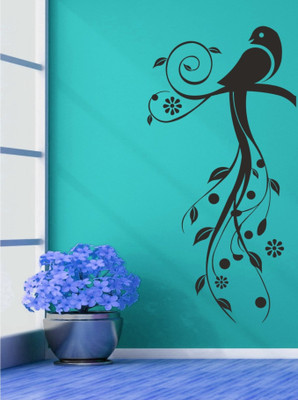 

Wall Guru  Home Décor wall Sticker(Pack of 1, Black