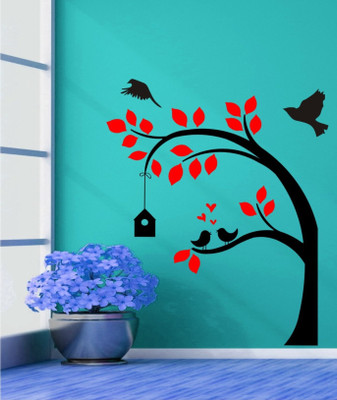Wall Guru  Home Décor wall Sticker(Pack of 1, Black
