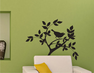 

Wall Guru  Home Décor wall Sticker(Pack of 1, Black