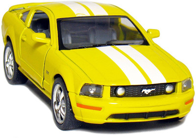 

Kinsmart 1:38 Scale 2006 Mustang GT(Yellow)