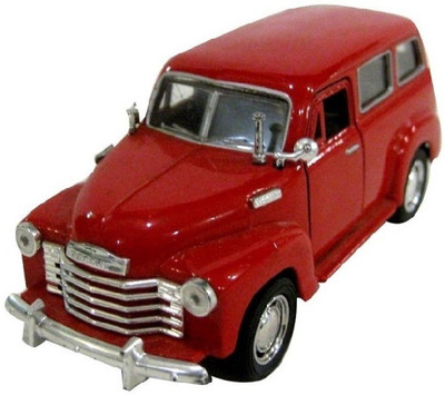 

Kinsmart 1:36 Scale 1950 Suburban Carryall(Red)
