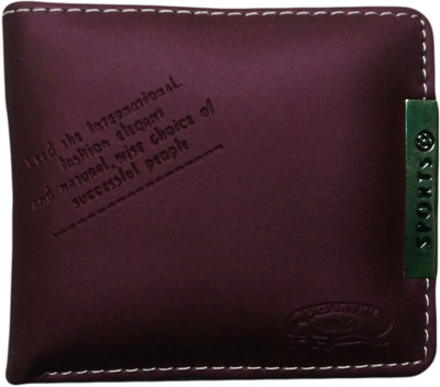 

damler Men Pink Plastic Wallet(5 Card Slots)