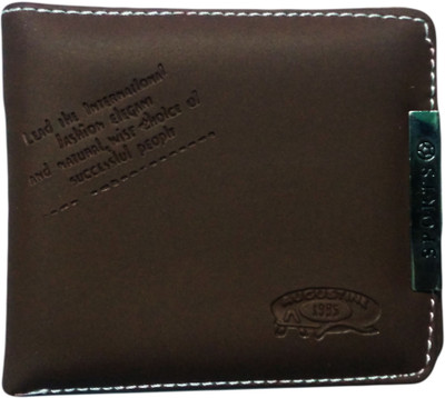 

damler Men Brown Plastic Wallet(5 Card Slots)