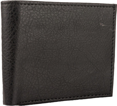

Aoris Men Black Genuine Leather Wallet(3 Card Slots)