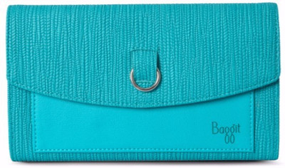 

Baggit Women Green Artificial Leather Wallet(6 Card Slots), Gachala