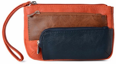 

Baggit Women Orange Artificial Leather Wallet