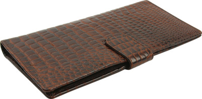 

A&T London Men Brown Genuine Leather Wallet(10 Card Slots)