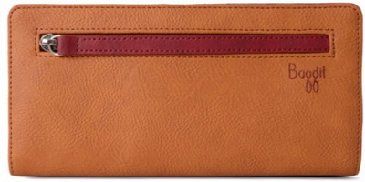 

Baggit Women Brown Artificial Leather Wallet(6 Card Slots), Mustard