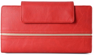 

Baggit Women Red Artificial Leather Wallet(6 Card Slots)