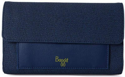 

Baggit Women Blue Artificial Leather Wallet