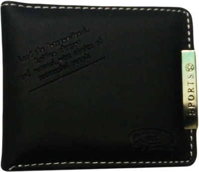 

damler Men Black Plastic Wallet(5 Card Slots)