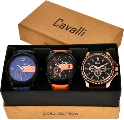 Cavalli CW 286 Triple Combo Analog Watch  - For Men   Watches  (Cavalli)
