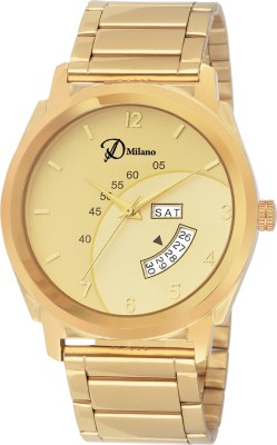 D'Milano GLD137 Original Gold Plating Watch  - For Men   Watches  (D'Milano)