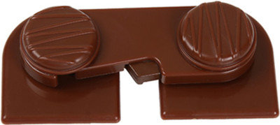 

Safe-O-Kid Extra Sturdy Broad Based Child Proof Cabinet Locks (Pack of 2)(DARK BROWN)
