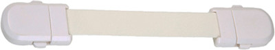 

Safe-O-Kid Flexible, 2-Side Open, Elegant Short Multi-Purpose Child Safety Lock (Pack of 12)(White)