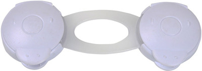 

Safe-O-Kid High Quality, 2-Side Open Small Multi-Purpose Appliance Lock (Pack of 12)(White)