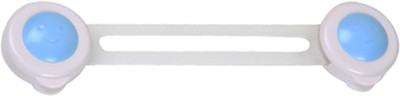 

Safe-O-Kid Flexible, 2-Side Open Long Multi-Purpose Child Safety Lock (Pack of 1)(WHITE & BLUE)
