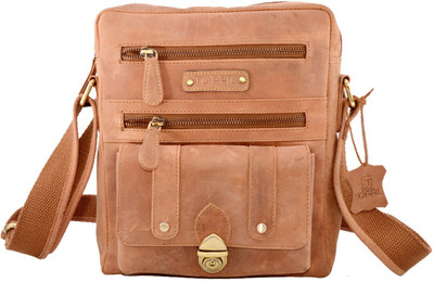 

TOFFIL TOFFIL Sandy Brown Side Bag Shoulder Bag(Brown, 10 L)