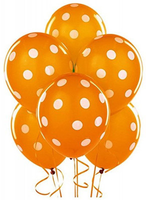 

Shop Online Printed ORANGE POLKA DOT Balloon(Orange, Pack of 30)