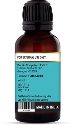 

Devinez Amla Essential Oil, 100% Pure, Natural & Undiluted, 15-2054(15 ml)