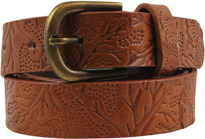 

Aditi Wasan Women Tan Genuine Leather Belt