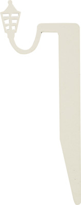 

Trifecta Design Lamp Up White Metal Bookmark(City, White)