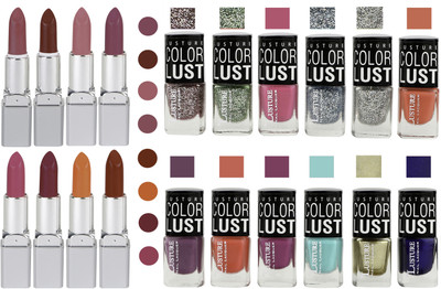 

Ramble Lipstick and Nail polish Neon Shades Gift Pack set combo(Set of 20)