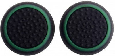 Hytech Plus High Quality Dual Color Thumb Grip Gaming Accessory Kit(Black, Green, For PS4, Xbox One, PS3) available at flipkart for Rs.199
