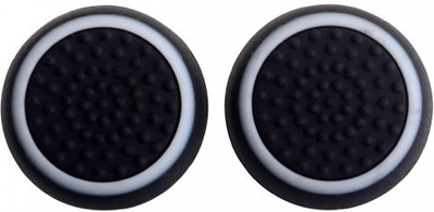 TCOS Tech Dual Color Thumb Grips Anti Slip Silicon Cap Cover Gaming Accessory Kit(Black, White, For PS4, PS3, Xbox 360, Xbox One) available at flipkart for Rs.199