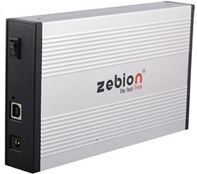 

Zebion Tera Torso T3 3.5 inch External Hard Disk Cover(For Laptop Hardisk, PC Hard Disk, Portable Hard Disk, Red and White)