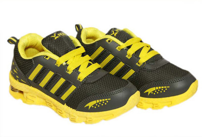 

Xpert Boys Lace Running Shoes(Yellow, Grey;yellow