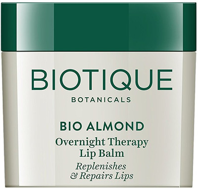 

Biotique Bio Almond Overnight Therapy Lip Balm Replenishes & Repairs Lips Almond(Pack of: 1, 12 g)
