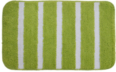 

Saral Home Microfiber Bath Mat Super Soft Micro Polyester Bathmat(Green