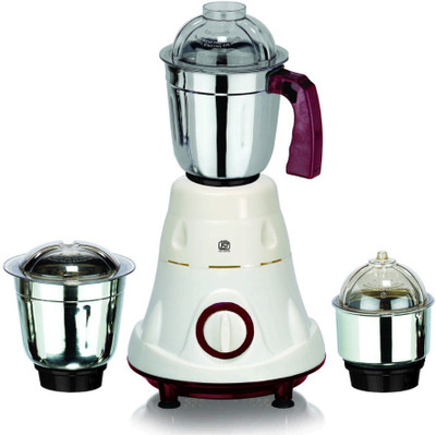 

Viaan Limited 750W Mixer Grinder with 3 Stainless Steel Jars 750 W Mixer Grinder(White, 3 Jars)