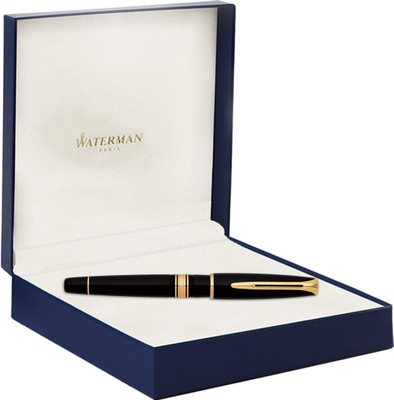 

Waterman CHARLESTON EBONY BLACK GT Roller Ball Pen
